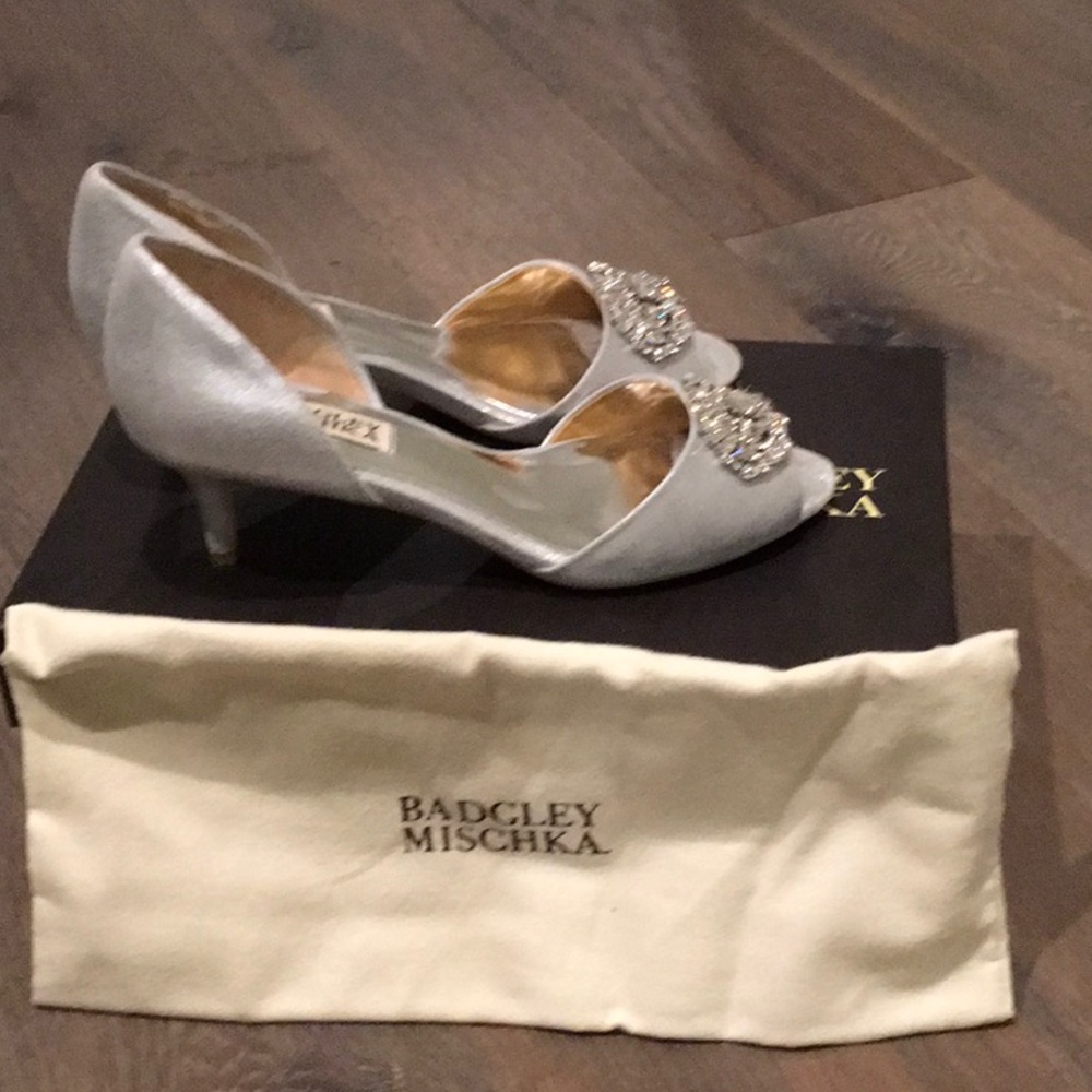 Badgley Mischka Petrina II Heels EUC